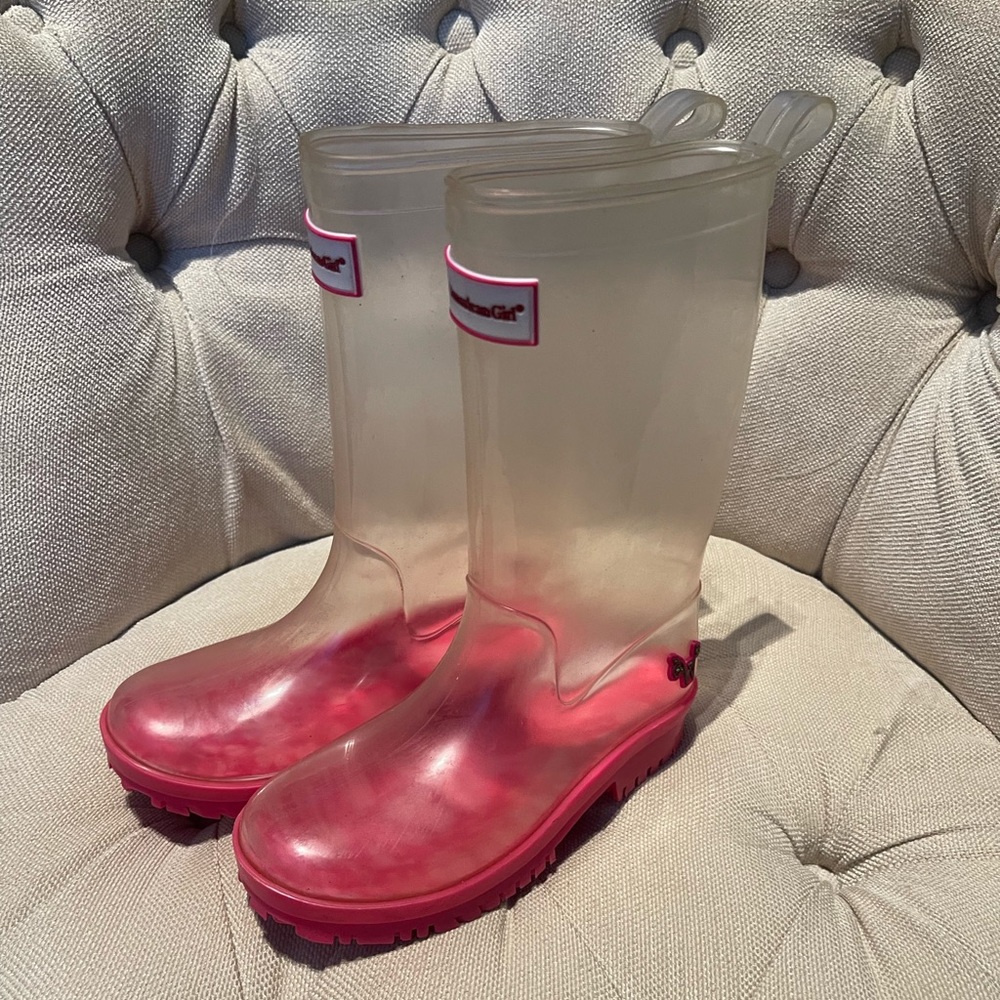 American Girl rain boots
